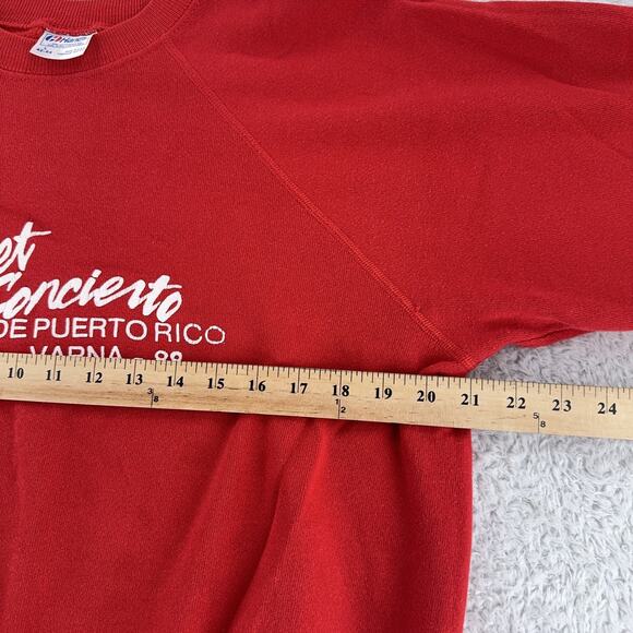 Vintage Ballet Concierto De Puerto Rico Sweater Mens M Hanes Varna 1988 Crew - Picture 7 of 10